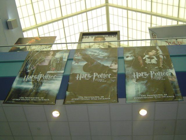 Guests at a private movie screening Diallo Stevens held for clients