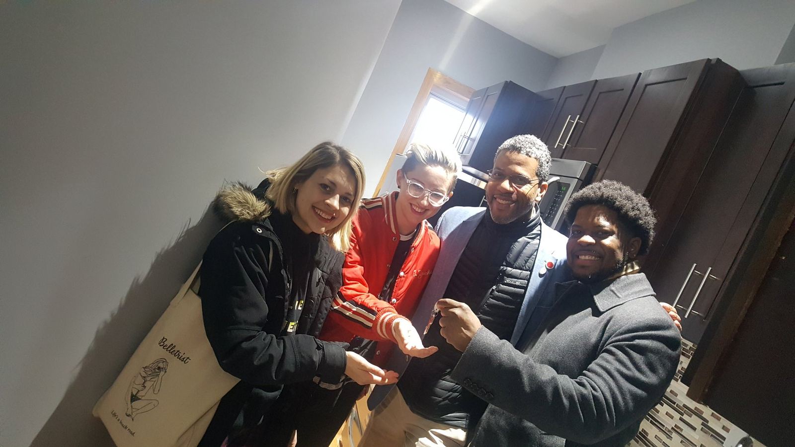 Keys handed over