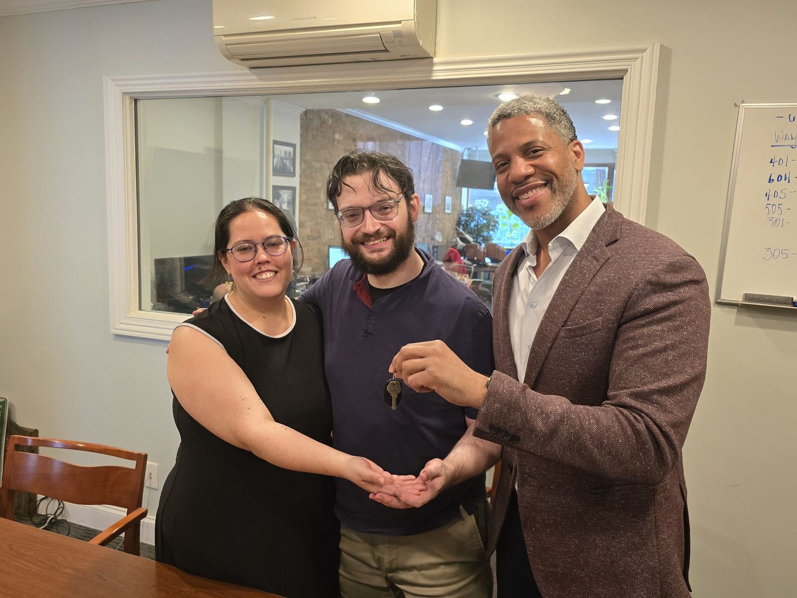 Keys handed over