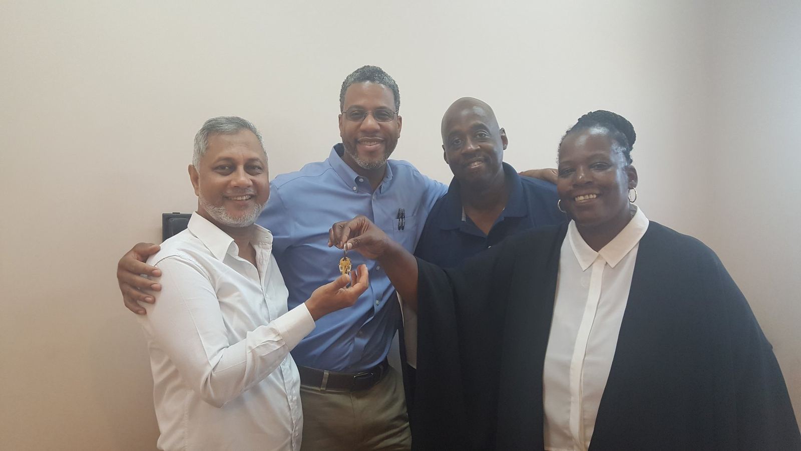 Keys handed over