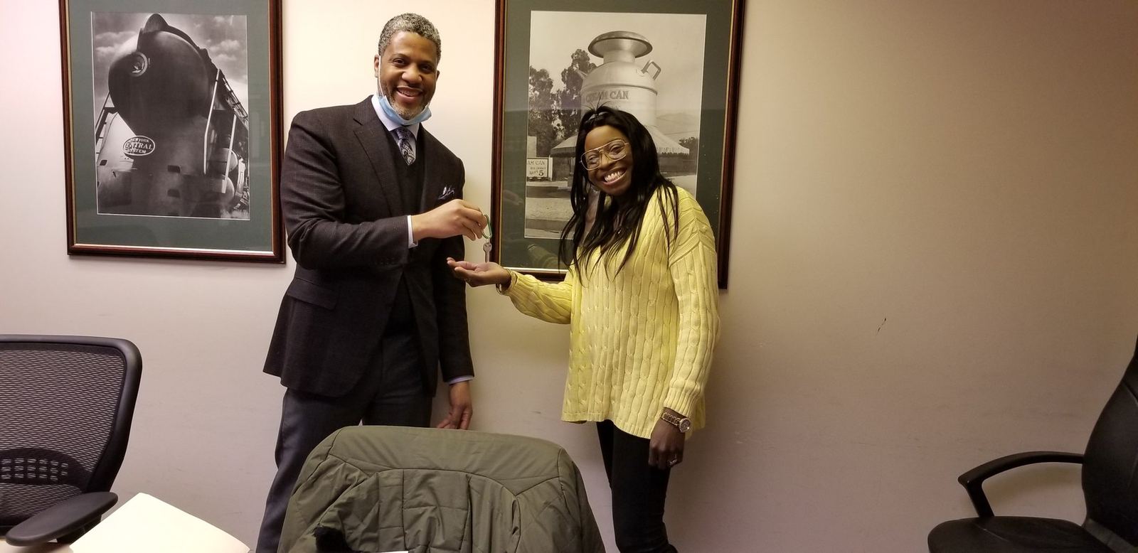 Keys handed over