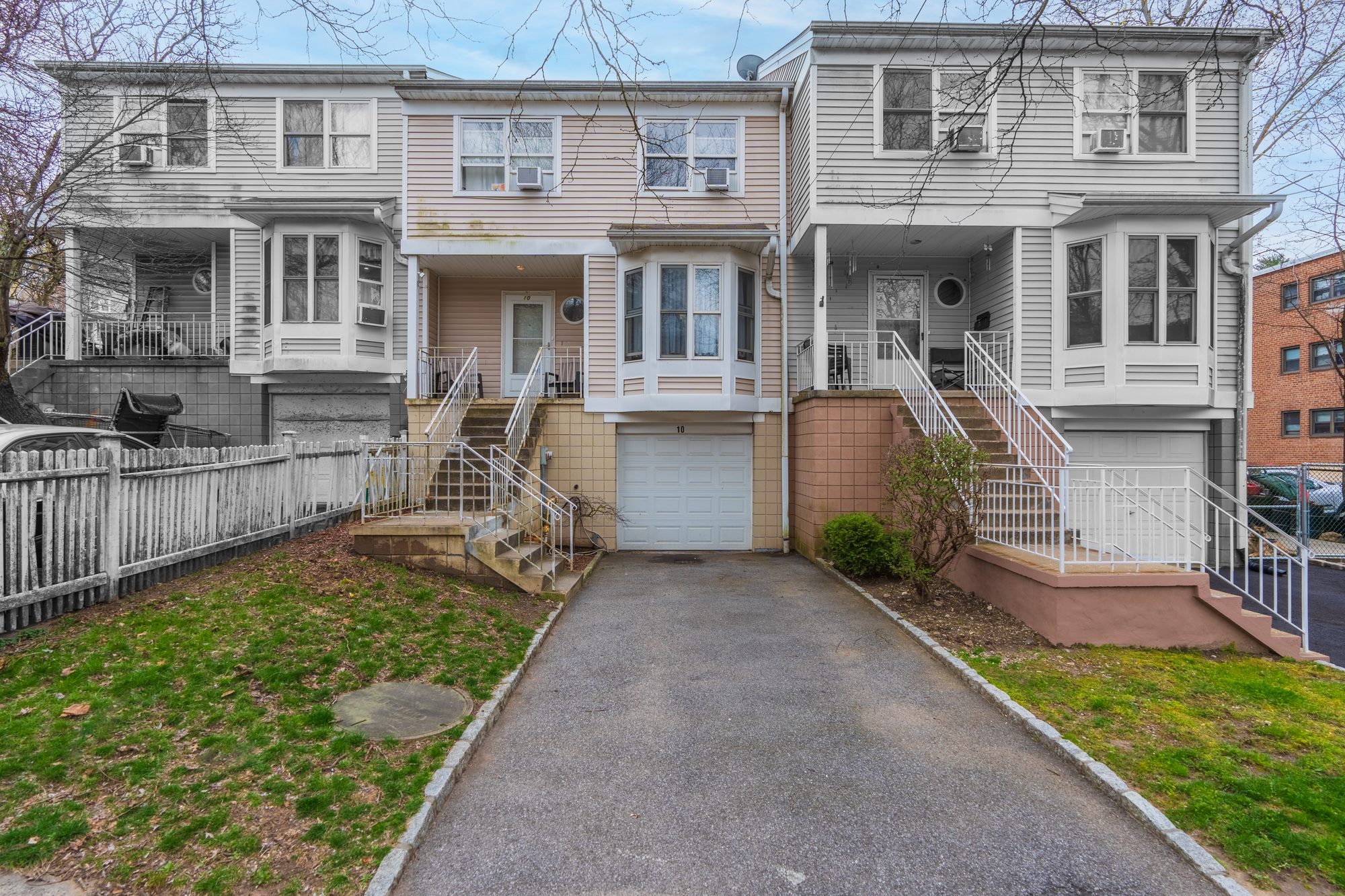 Attached homes of the size this arrangement suits
