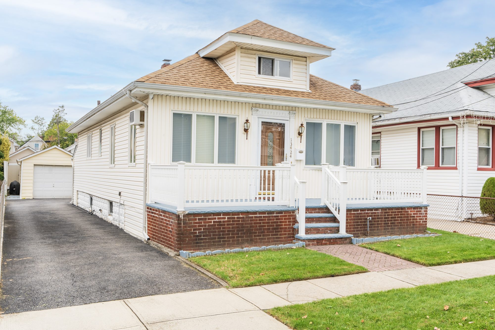 A single-storey home in Nassau County